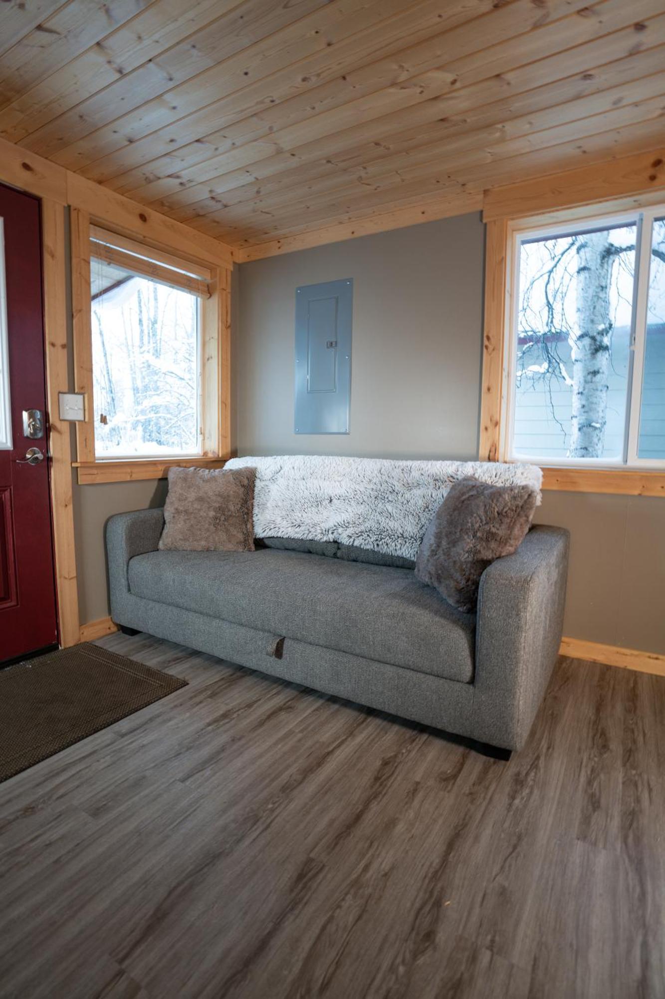 Downtown Talkeetna Cabin! Susitna Cabin Exteriör bild