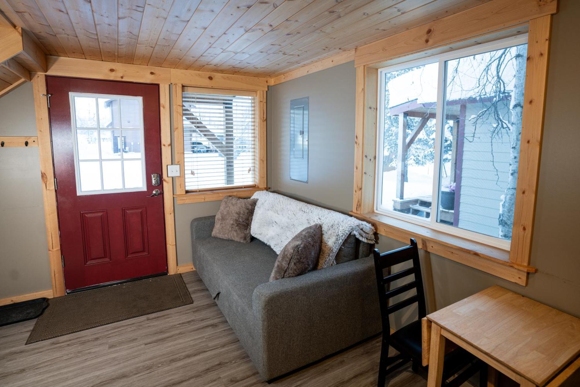 Downtown Talkeetna Cabin! Susitna Cabin Exteriör bild